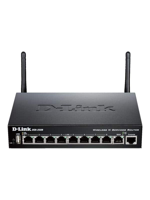 D-Link Unified Services Router DSR-250N - Trådløs router N Standard - 802.11n