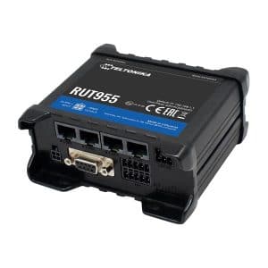 Teltonika RUT955 - wireless router - WWAN - 802.11b/g/n - DIN rail mountable surface-mountable - Trådløs router N Standard - 802.11n